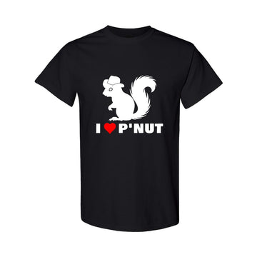 Unisex Heavy Cotton T-Shirt - I ❤️ P'NUT